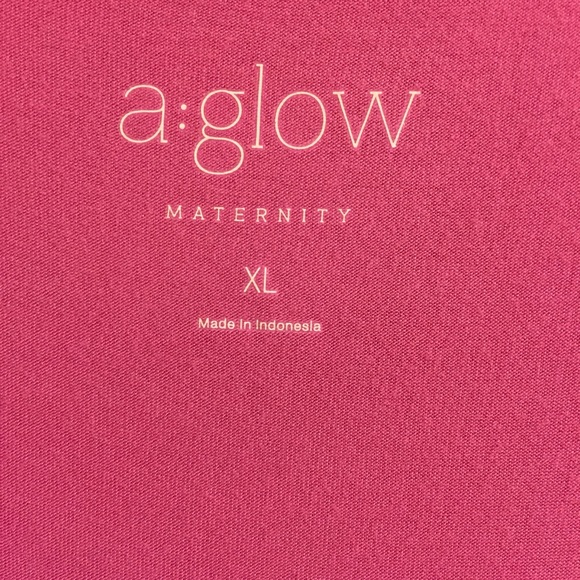 New Maternity/Nursing Snap Shoulder Tank XL Barbie Pink NWT - Picture 2 of 9